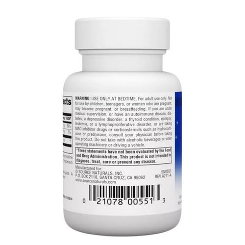 Source Naturals, Melatonin, 3 mg, 120 Tabs