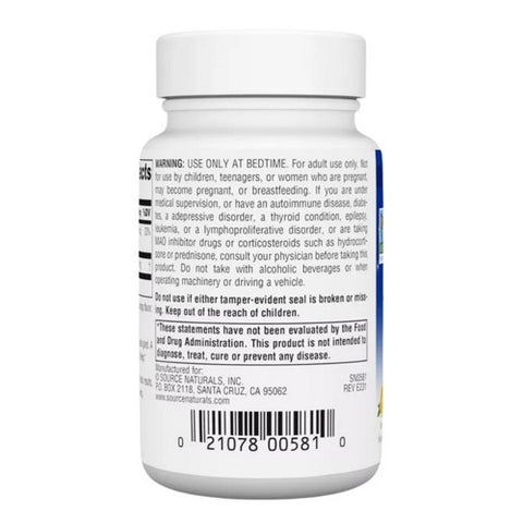 Source Naturals, Melatonin, 5 mg, Sublingual Orange 200 Tabs