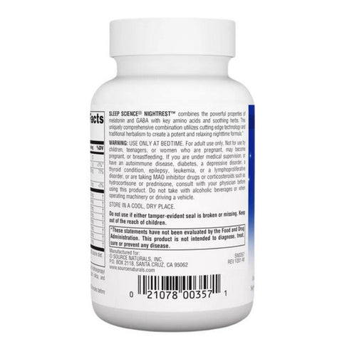 Source Naturals, Night Rest, 50 Tabs