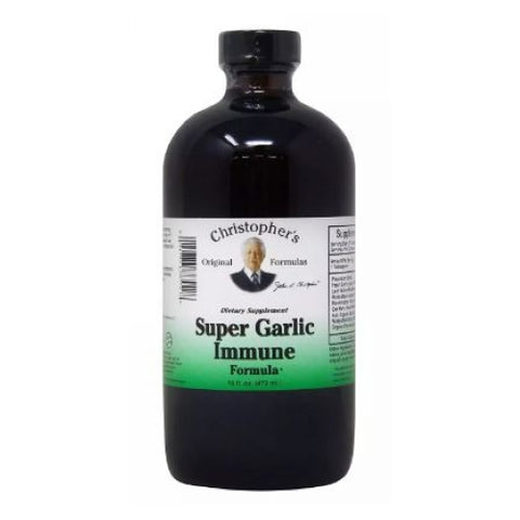 Dr. Christophers Formulas, Super Garlic Immune Syrup, 16 oz