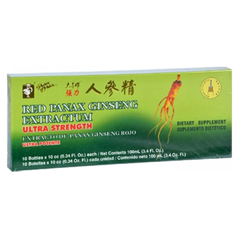 Prince Of Peace, Red Panax Ginseng Extract, 10x10cc