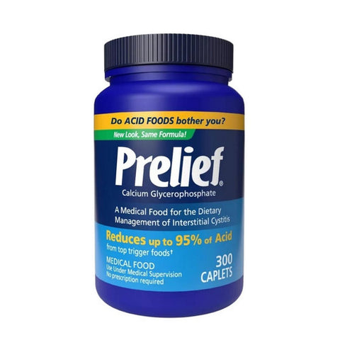 Prelief, Calcium Glycerophosphate Reduces Up To 95% Of Acid Caplets, 300 Caplets