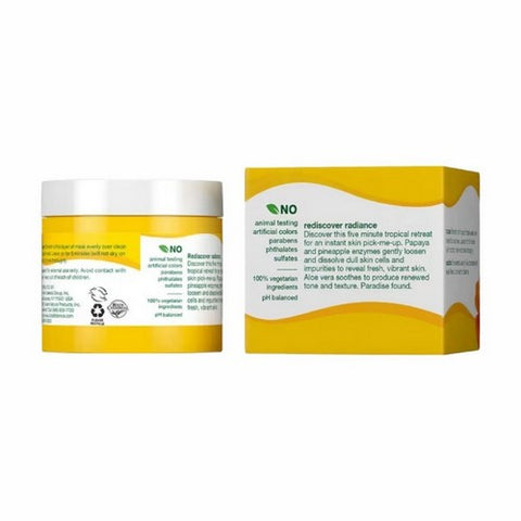 Alba Botanica, Hawaiian Papaya Enzyme Facial Mask, 3 oz
