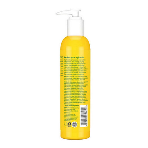 Alba Botanica, Hawaiian Pineapple Enzyme Facial Cleanser, 8 oz