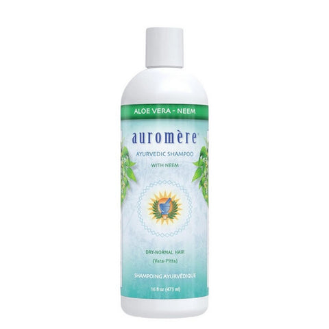 Auromere, Ayurvedic Shampoo Aloe Vera-Neem, 16 oz