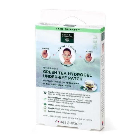 Earth Therapeutics, Hydrogel Under-eye Recovery Patch, 1 EACH (5 Pairs)