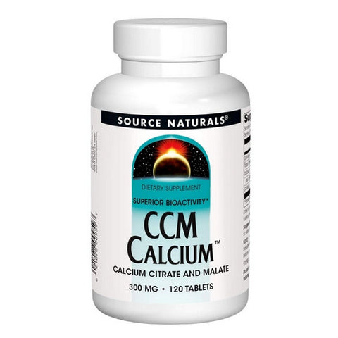 Source Naturals, CCM Calcium, 120 Tabs