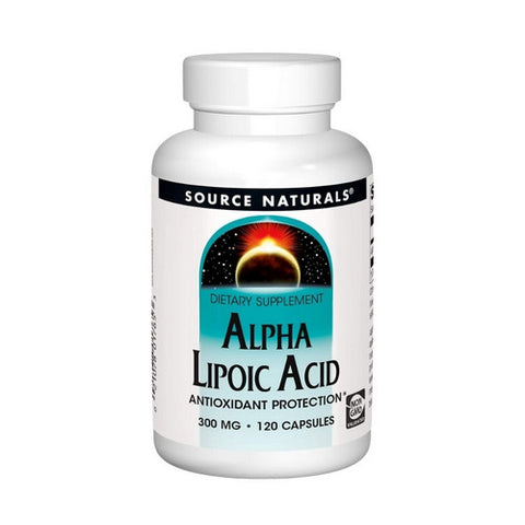 Source Naturals, Alpha Lipoic Caps, 300 mg, 120 Caps