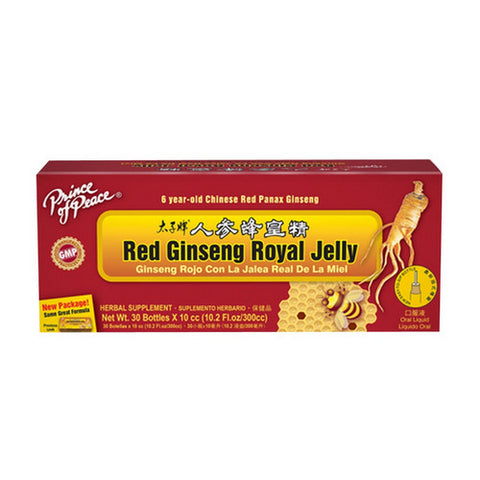 Prince Of Peace, Red Ginseng Royal Jelly, 30x10cc