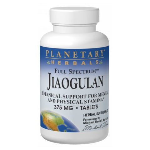 Planetary Herbals, Full Spectrum Jiaogulan, 30 Tabs