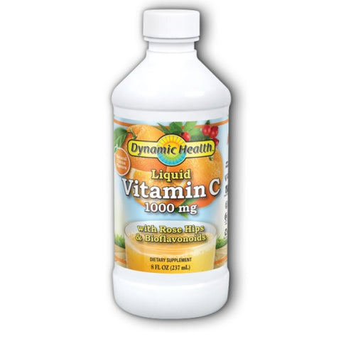 Dynamic Health Laboratories, Vitamin C Natural Citrus Liquid, 1000 Mg, 8 Oz