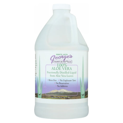 George's Aloe Vera, Aloe Liquid, 64 Oz