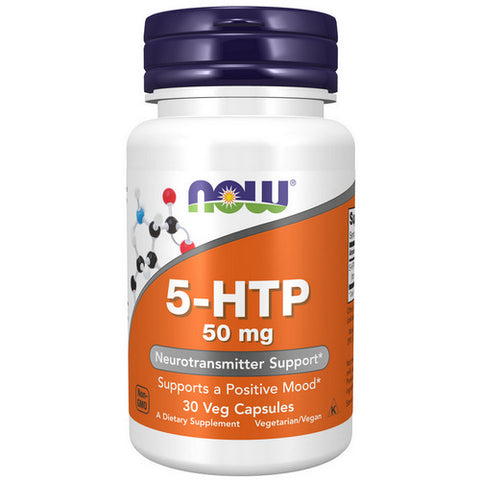 Now Foods, 5-HTP, 50 mg, 30 Caps