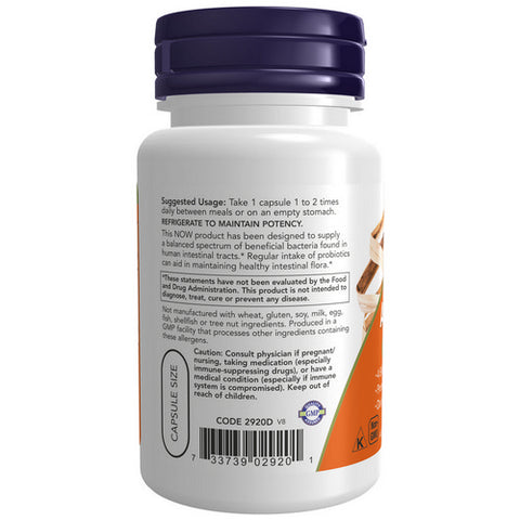 Now Foods, Acidophilus, 4 X 6 Billion, 60 Caps