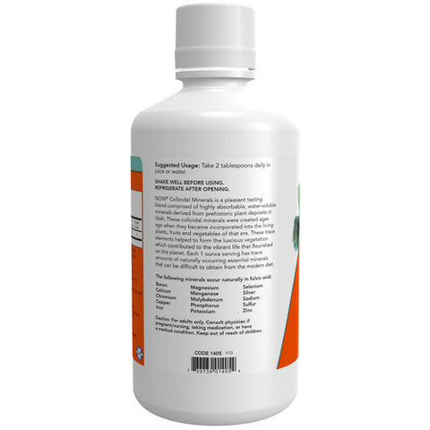 Now Foods, Colloidal Minerals, 32 OZ