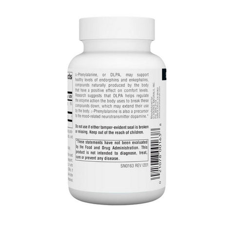 Source Naturals, DL-Phenylalanine, 375 mg, 120 Tabs