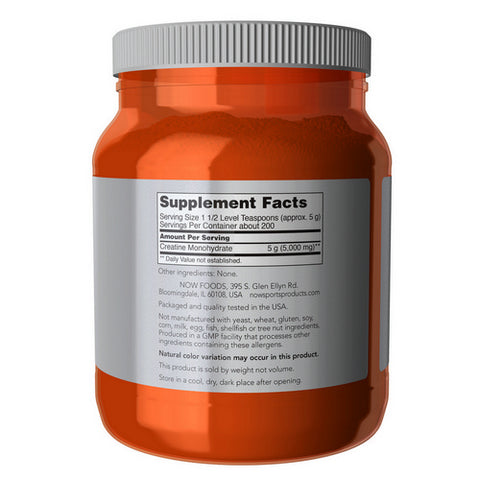 Now Foods, Creatine Monohydrate Powder, 2.2 lb