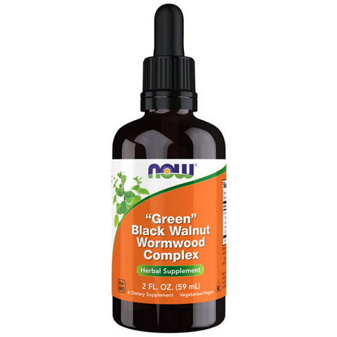 Now Foods, Fresh Green Black Walnut Wormwood Complex, 2 oz