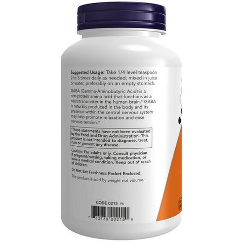 Now Foods, Gaba Powder, 6 Oz