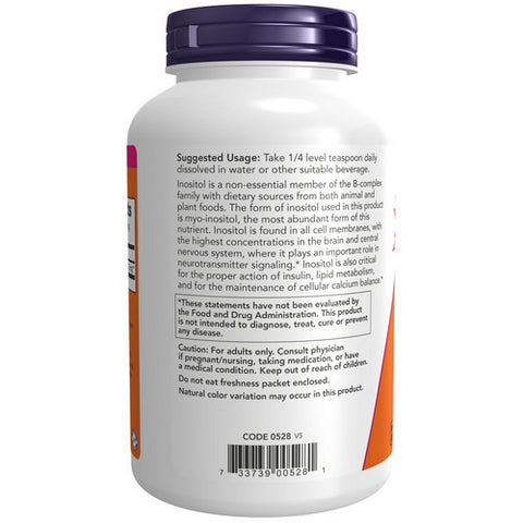 Now Foods, Inositol Powder, 8 Oz