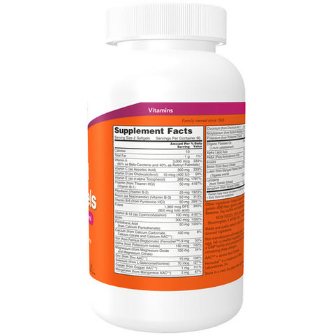 Now Foods, Liquid Multi Gels, 180 Softgels