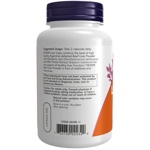 Now Foods, Liver Caps, 100 Caps