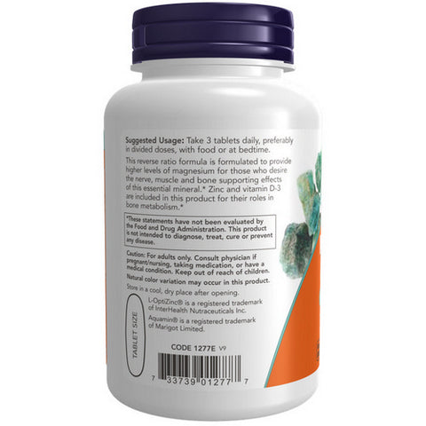 Now Foods, Magnesium & Calcium, 100 Tabs