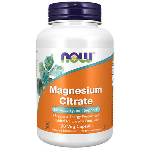 Now Foods, Magnesium Citrate, 120 Vcaps