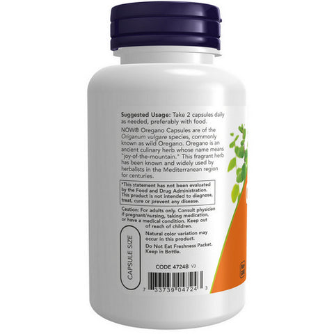 Now Foods, Oregano, 450 mg, 100 Caps