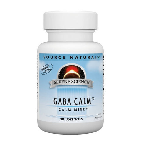 Source Naturals, GABA Calm, Orange flavor, 30 Tabs