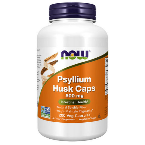 Now Foods, Psyllium Husk, 500 mg, 200 Caps