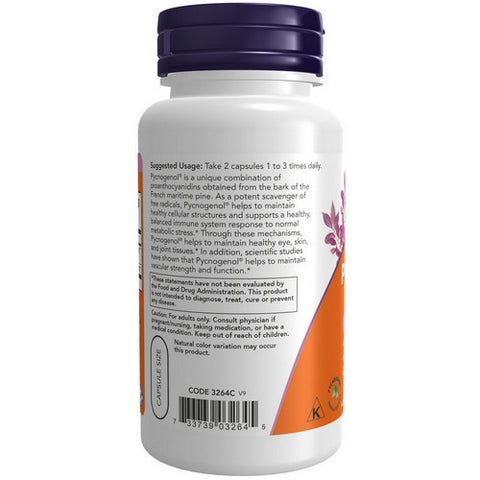 Now Foods, Pycnogenol, 30 Mg, 60 Veg Caps