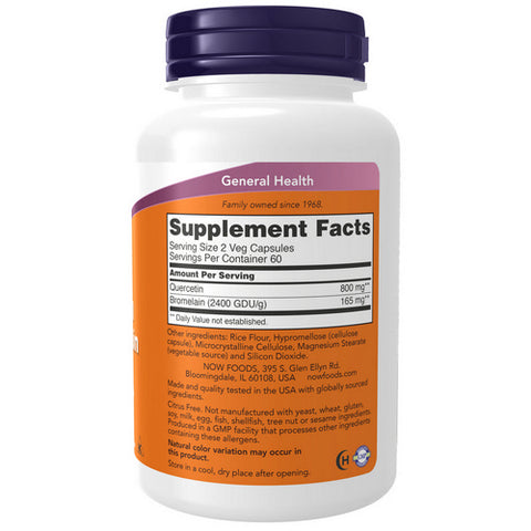 Now Foods, Quercetin, 120 Vcaps