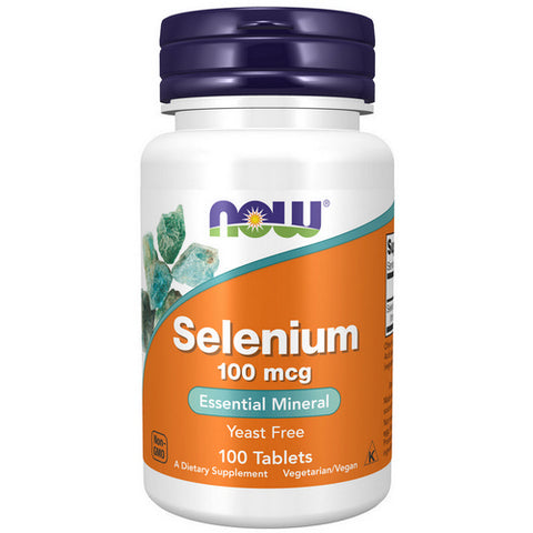 Now Foods, Selenium, 100 mcg, 100 Tabs