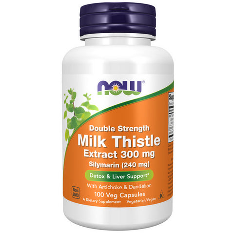 Now Foods, Silymarin Double Strength, 300 mg, 100 Veg Caps