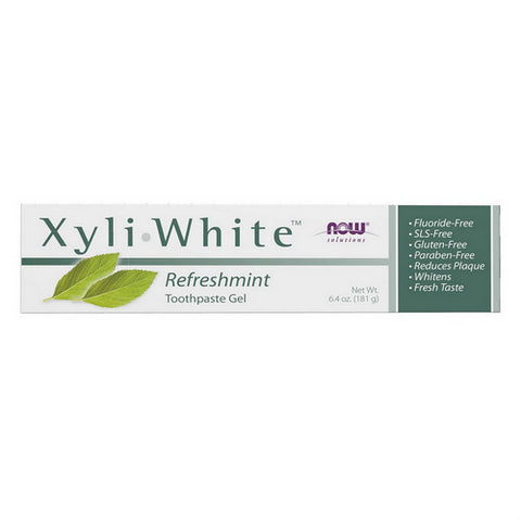 Now Foods, Xyliwhite Refreshmint Toothpaste Gel, 6.4 Oz