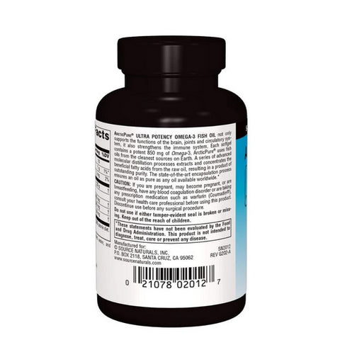 Source Naturals, Arcticpure, Ultra Potency 30 Softgels