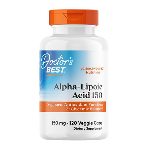 Doctors Best, Best Alpha Lipoic Acid, 150 mg, 120 Caps