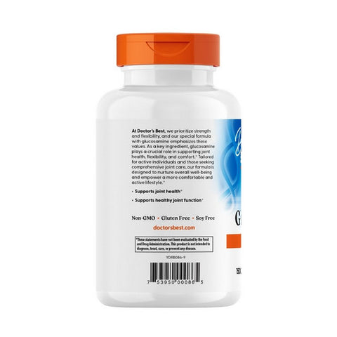 Doctors Best, Glucosamine Sulfate, 1500 Mg, 180 Caps