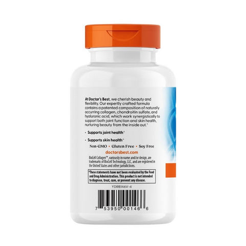 Doctors Best, Hyaluronic Acid + Chondroitin Sulfate, 100 mg, 60 Caps