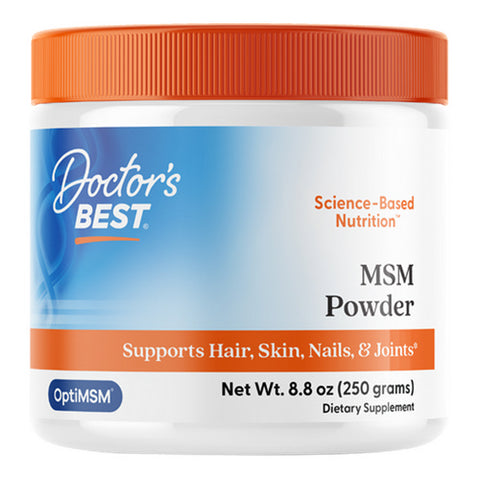 Doctors Best, MSM Powder With OptiMSM, 250 Grams