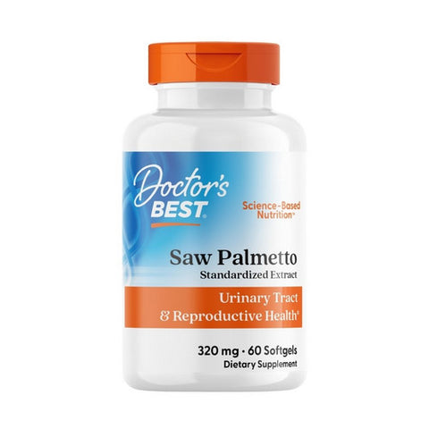 Doctors Best, Best Saw Palmetto, 320 mg, 60 Softgels