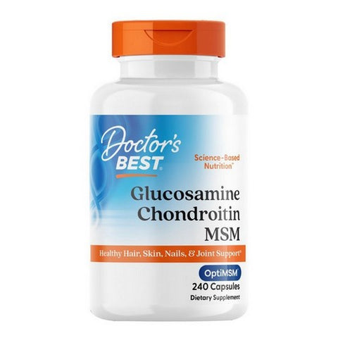 Doctors Best, Glucosamine Chondroitin MSM with OptiMSM, 240 Caps