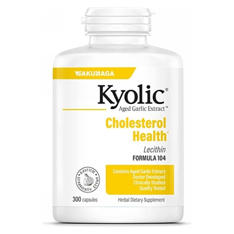 Kyolic, A.G.E. with Lecithin Formula 104, 300 Caps