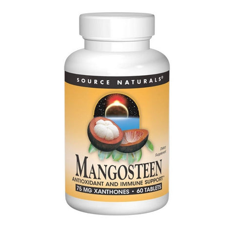 Source Naturals, Mangosteen, 187.5 mg, 60 Tabs