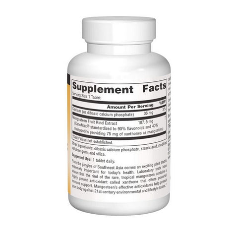 Source Naturals, Mangosteen, 187.5 mg, 60 Tabs