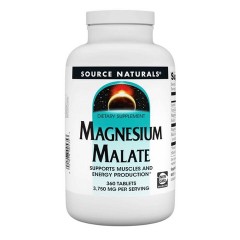 Source Naturals, Magnesium Malate, 360 Tabs