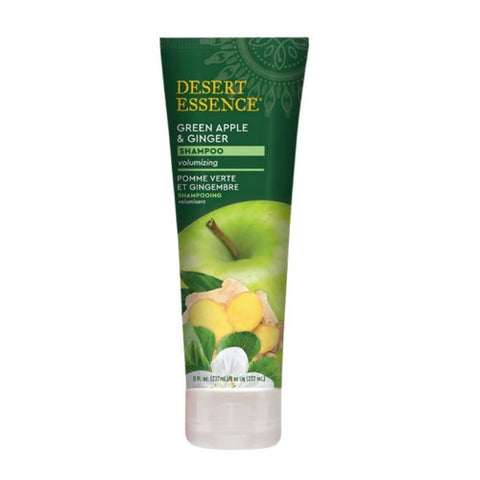Desert Essence, Green Apple and Ginger Shampoo, 8 Oz