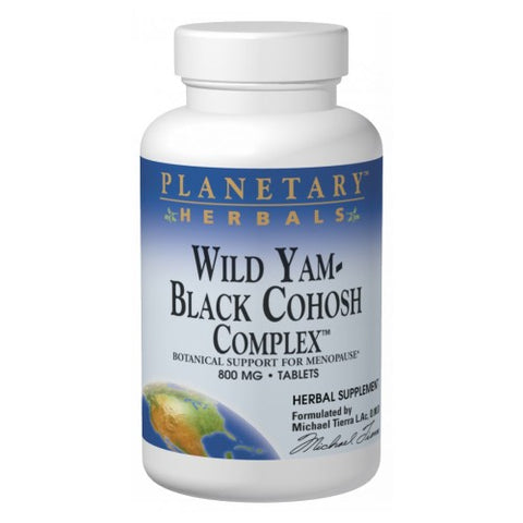 Planetary Herbals, Wild Yam-Black Cohosh Complex, 120 Tabs