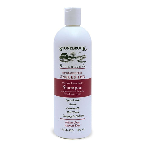 Stony Brook Botanicals, Shampoo, Unscented, 16 Oz